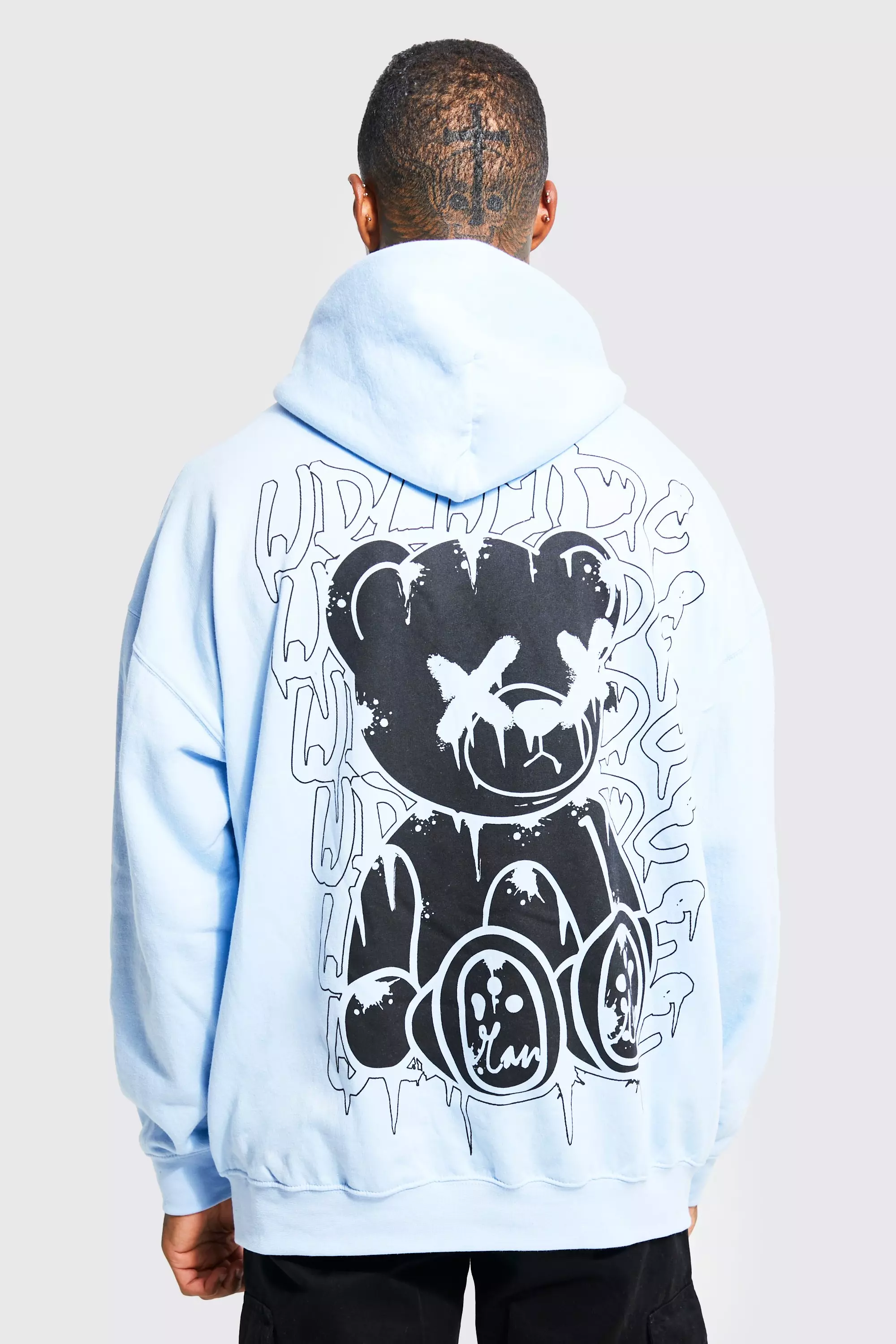 Oversized best sale teddy hoodie